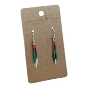 Boho Beaded Colorful Dangle Earrings